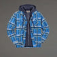 Campera Liviana a cuadros Con Capucha GOAT London