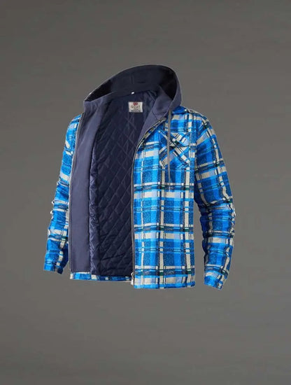 Campera Liviana a cuadros Con Capucha GOAT London
