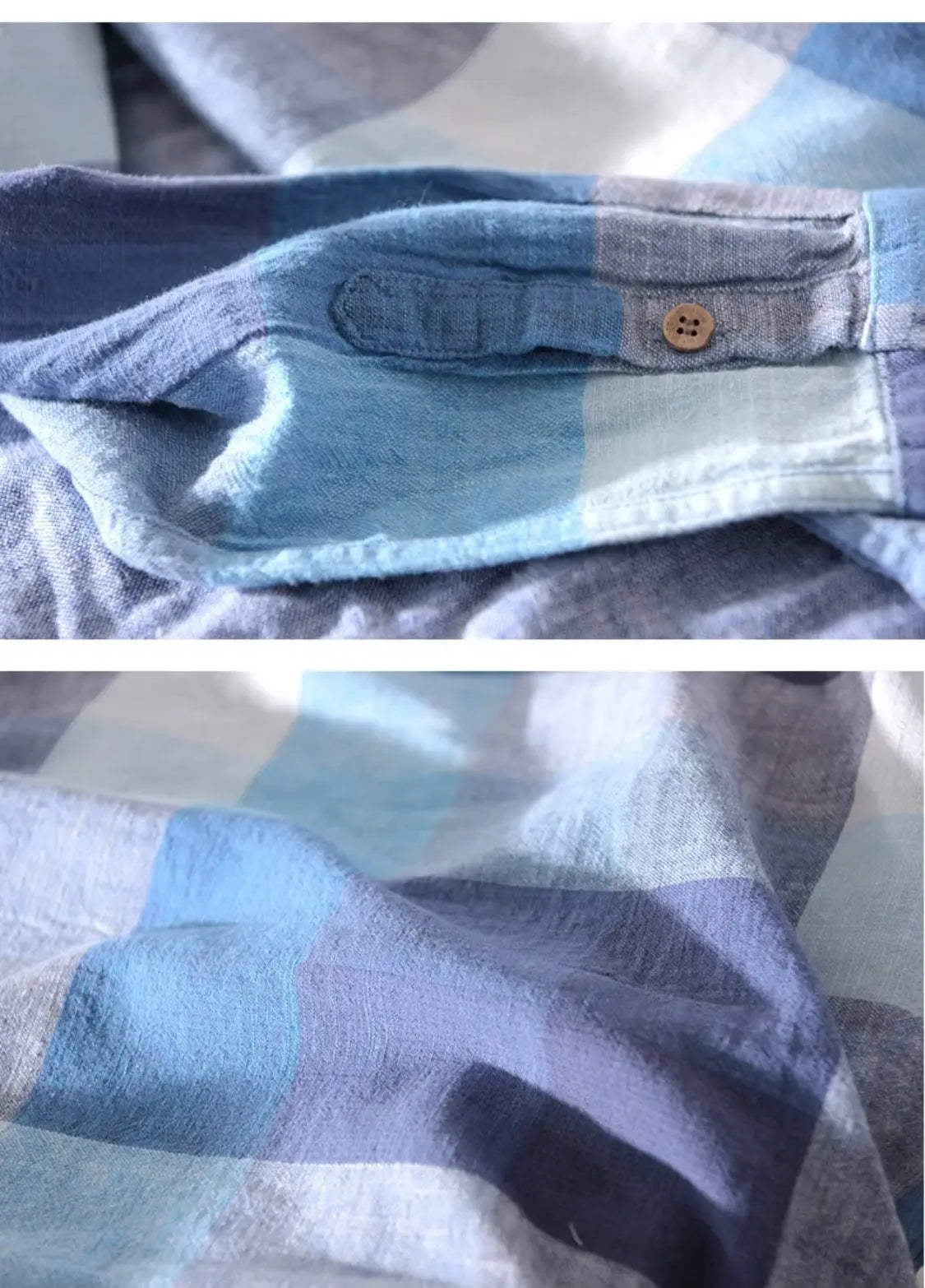 Camisa 100% Lino a Cuadros GOAT London