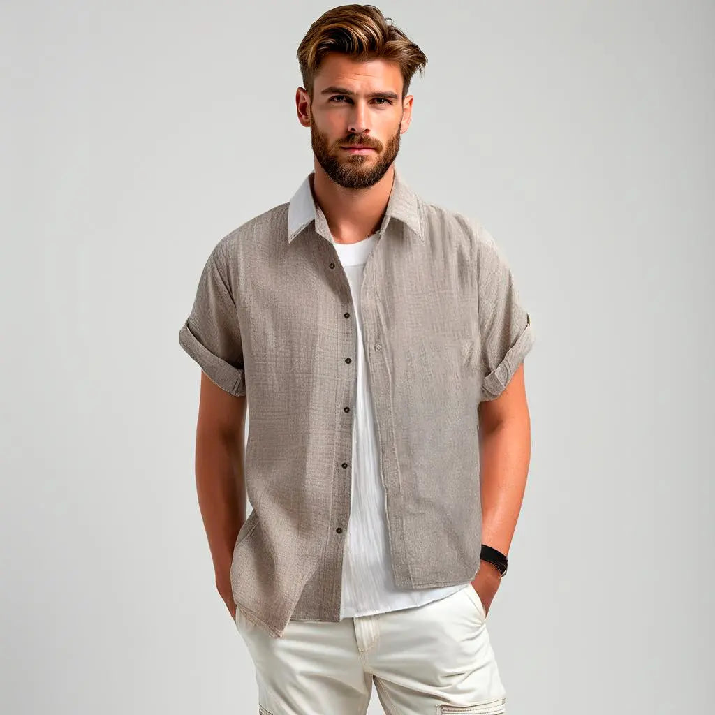 Camisa Westminster 100% de lino GOAT London