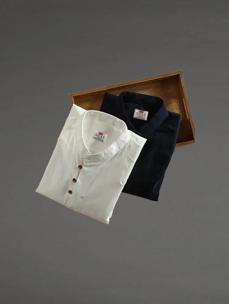 Camisa de lino Manga Larga GOAT London