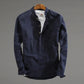 Camisa de lino Manga Larga cuello mao GOAT London