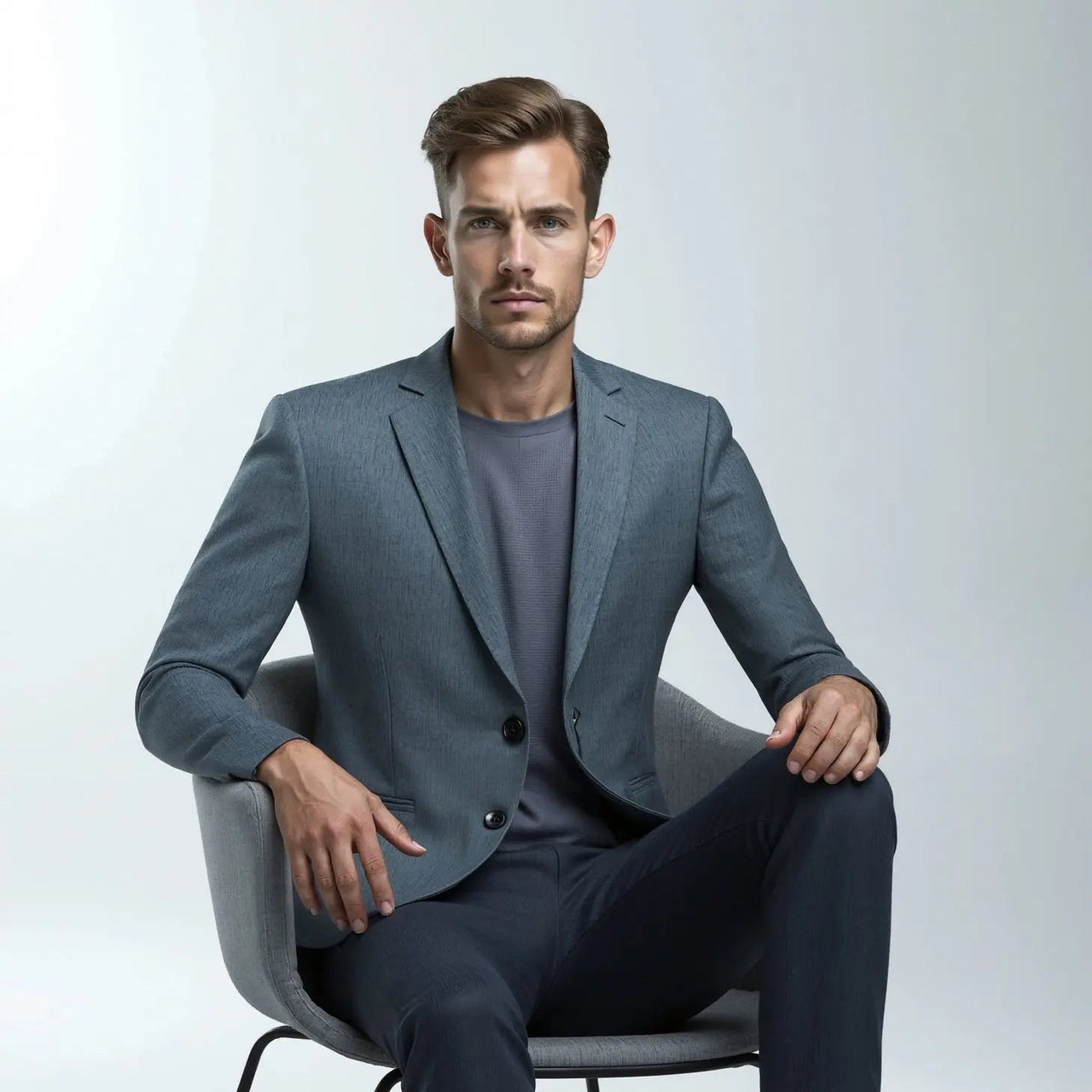 Blazer gris GOAT London