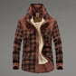 Chaqueta con Corderito a Cuadros GOAT London