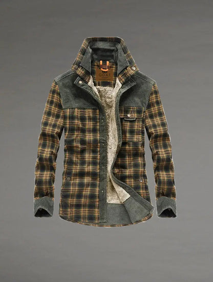 Chaqueta con Corderito a Cuadros GOAT London