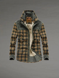 Thumbnail for Chaqueta con corderito a cuadros GOAT London