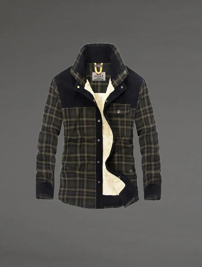 Chaqueta con Corderito a Cuadros GOAT London