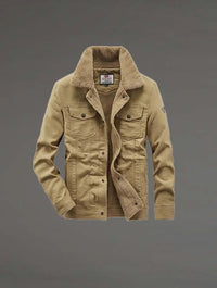 Thumbnail for Chaqueta con forro de Sherpa Beige GOAT London