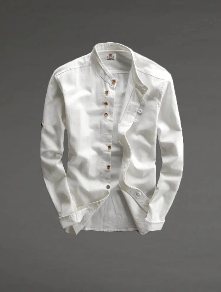 Camisa de lino Manga Larga GOAT London