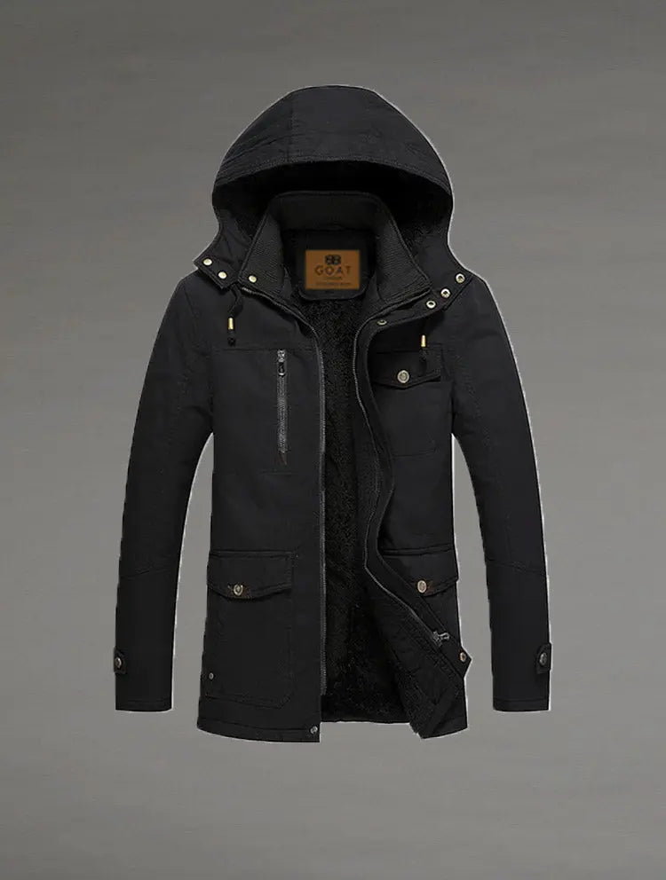 Campera de Algodón Negra GOAT London