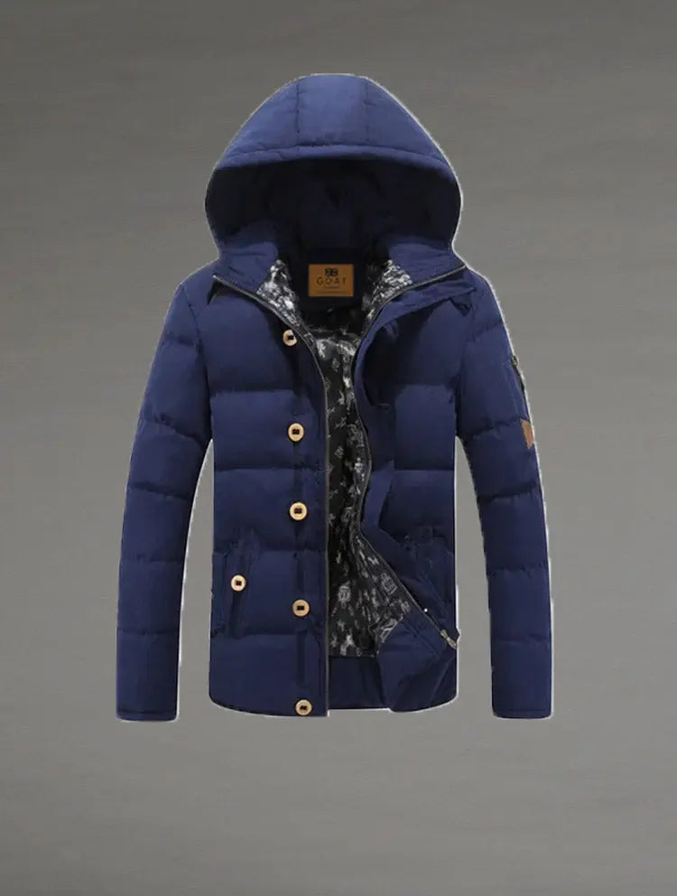 Campera de Algodón Azul marino GOAT London