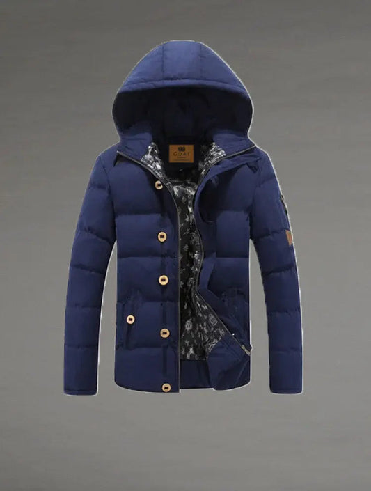 Campera de Algodón Azul marino GOAT London