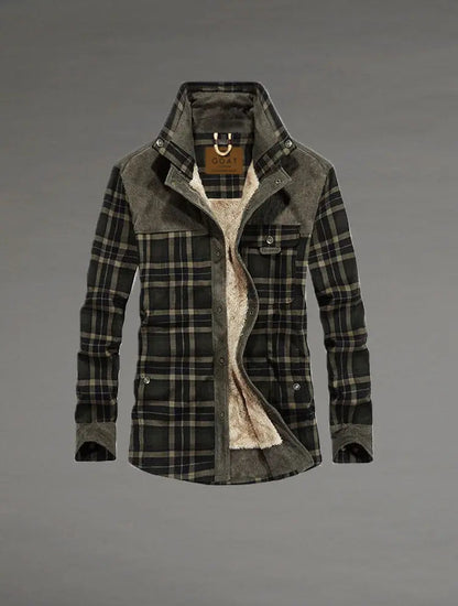 Chaqueta con Corderito a Cuadros GOAT London