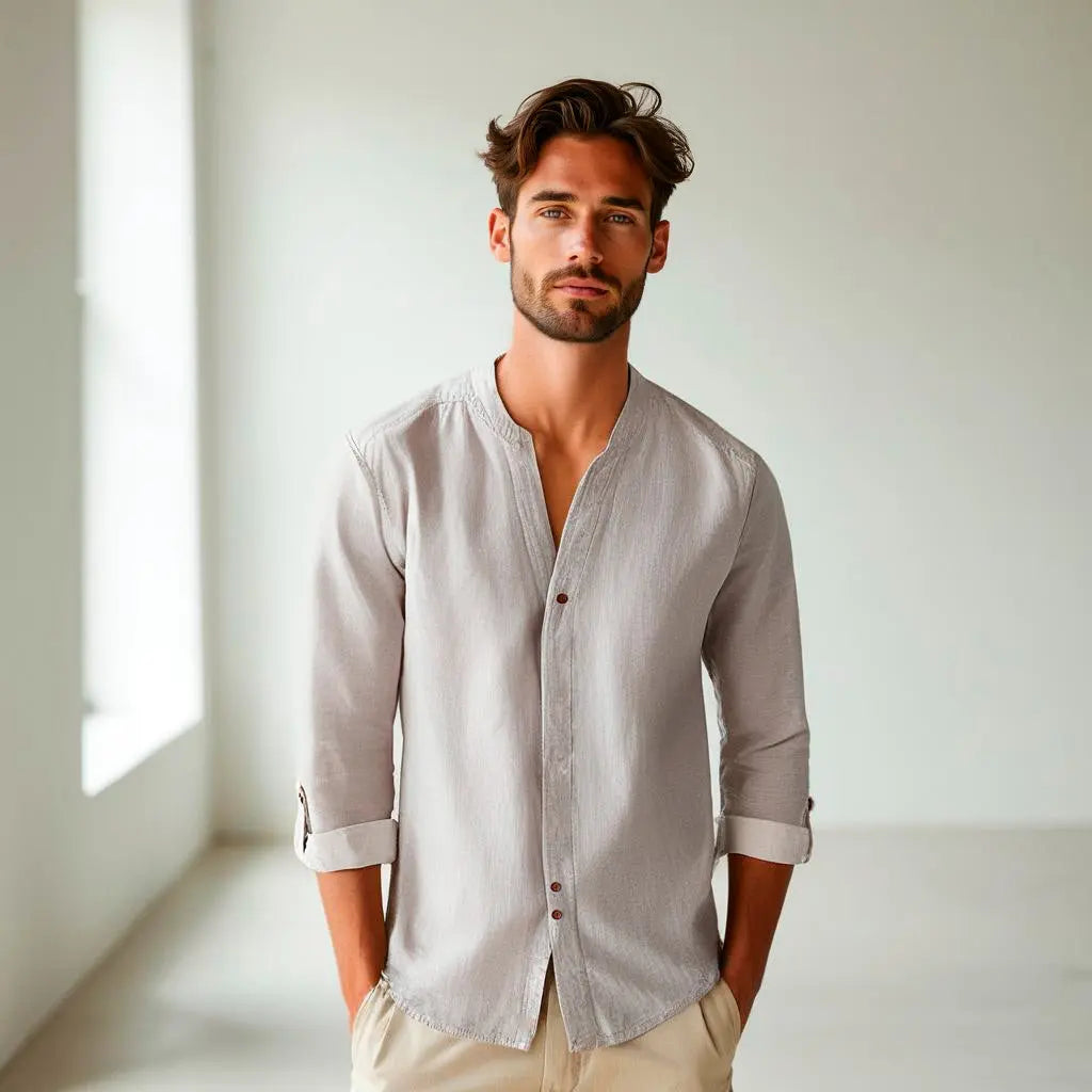 Camisa Bromley de lino GOAT London