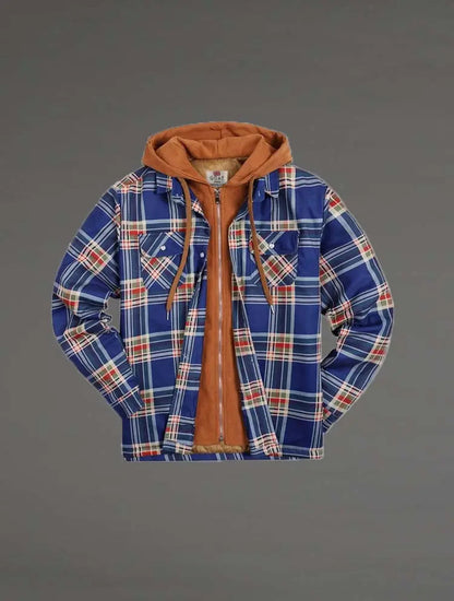 Campera Liviana a cuadros Con Capucha GOAT London