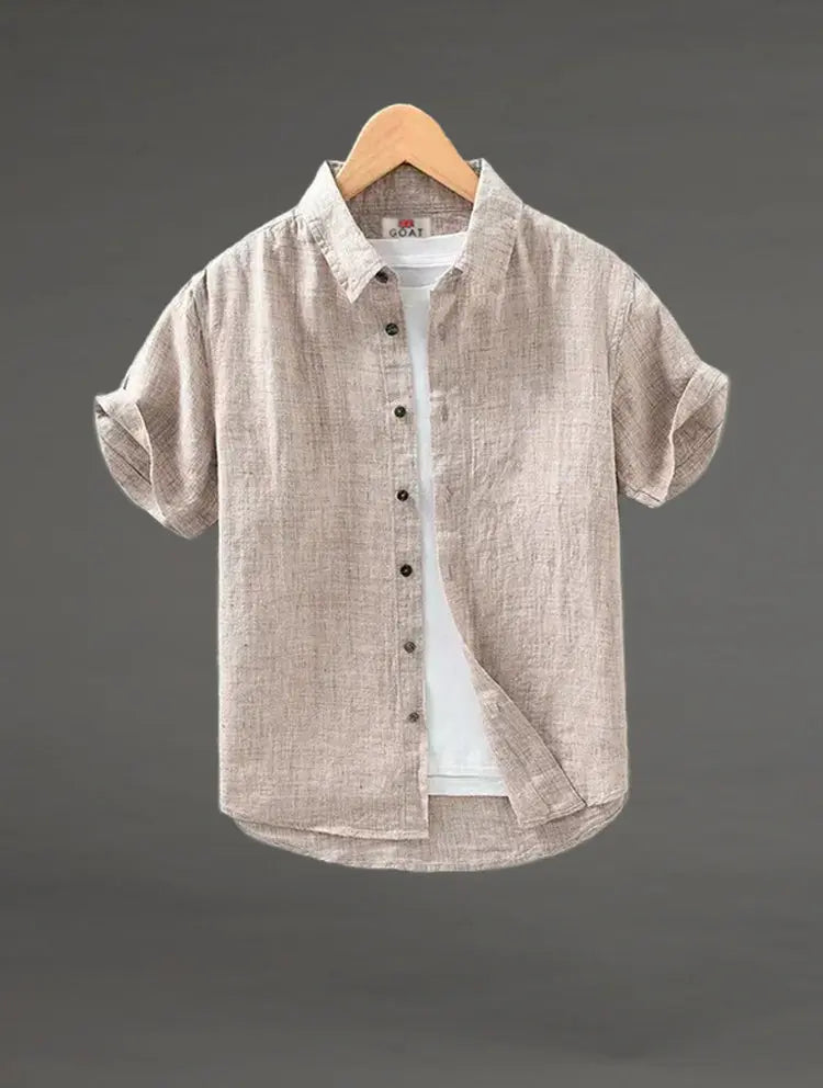 Camisa Westminster 100% de lino GOAT London